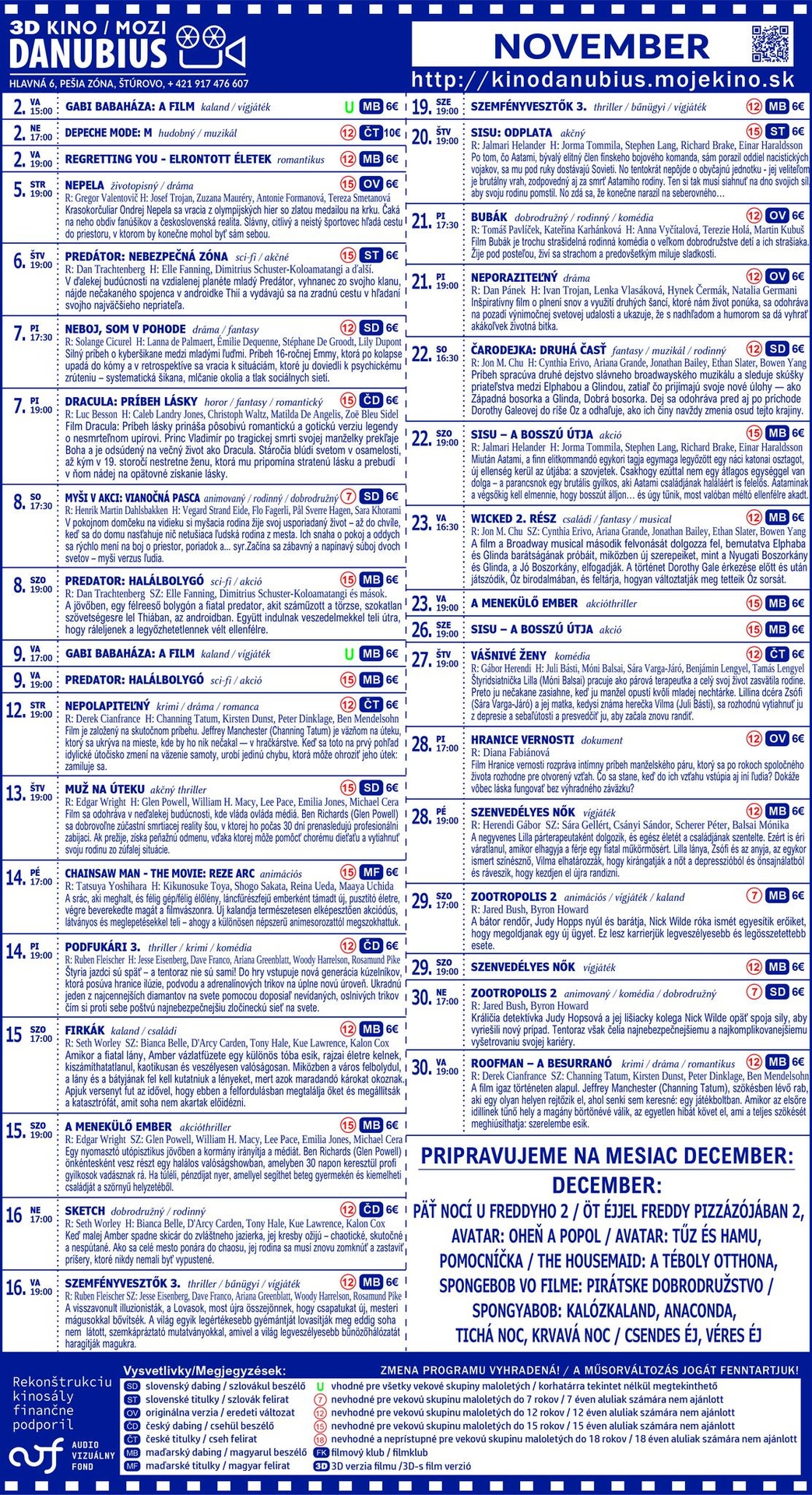 Kino-Mozi DANUBIUS Štúrovo